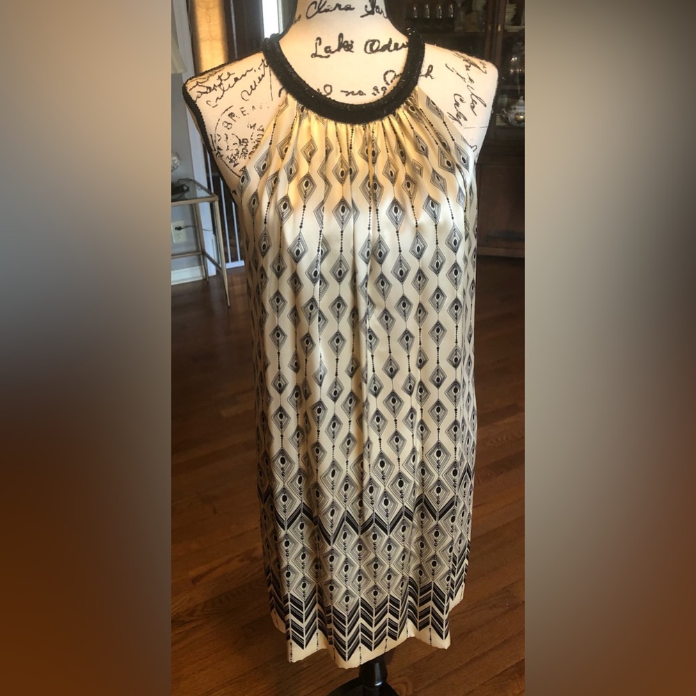 Maggy London 100% silk cocktail dress size 12